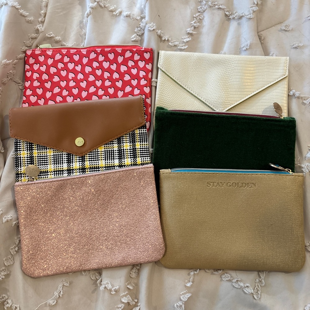 Assorted Clutch and Pouch Set